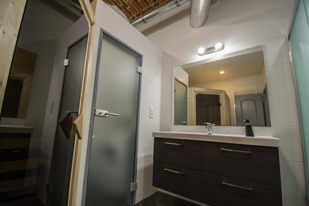 פראג Brooklyn Sauna Apt By Ruterra מראה חיצוני תמונה